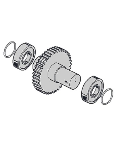 Вал выходной G4040 G4041 Came 119RIG181 в Северске Запчасти для шлагбаумов и автоматики Pintop.ru