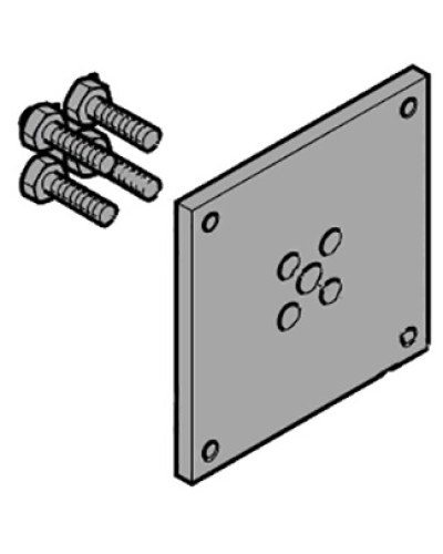 Фланец крепления стрелы шлагбаума 0,15*0,15 Came 119RIG169 в Северске Запчасти для шлагбаумов и автоматики Pintop.ru