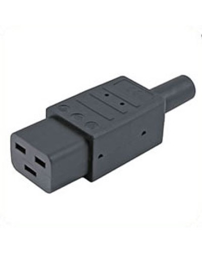 Разъем IEC 60320 C19 220В 16A на кабель Hyperline CON-IEC320C19 в Северске Коммутационные изделия Pintop.ru