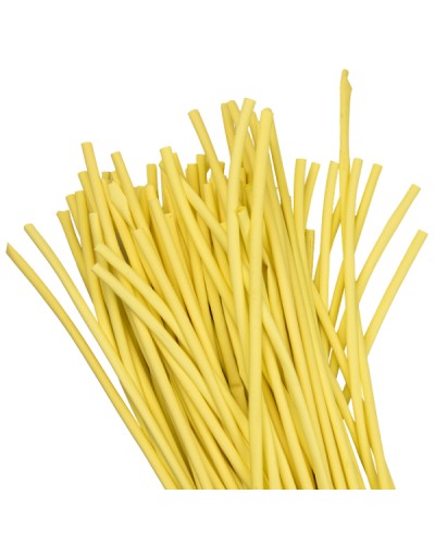 Термоусаживаемая трубка ТУТ нг 4/2 желтая в отрезках по 1м EKF PROxima (tut-4-y-1m) в Северске Аксессуары для кабель-канала Pintop.ru