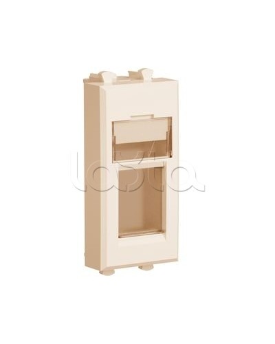 Адаптер для Keystone Ванильная дымка Avanti, 1 мод DKC 4405201 в Северске Аксессуары для стоек и шкафов Pintop.ru