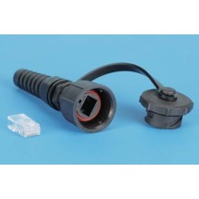 Промышленный разъем RJ-45 Hyperline PLUG-IE-8P8C-P-C5