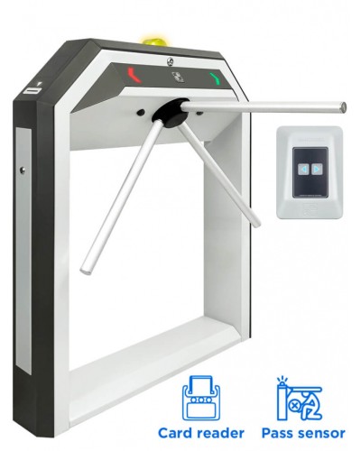 CARDDEX Комплект тумбового турникета со встроенным картоприемником STR-03KEC в Северске Турникеты Pintop.ru