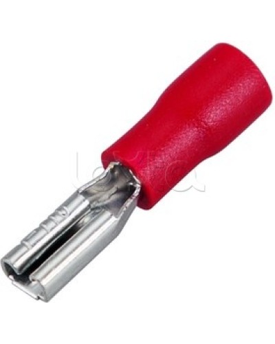 Клемма плоская изолированная 0.5-1.5 мм² (КПИ гнездо - 3.8мм) (100шт/уп) REXANT 08-0411 в Северске Клеммные колодки Pintop.ru