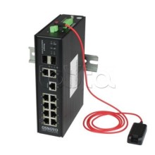 Уличный управляемый (L2+) коммутатор OSNOVO OS-46T1(SW-80822/ILR)