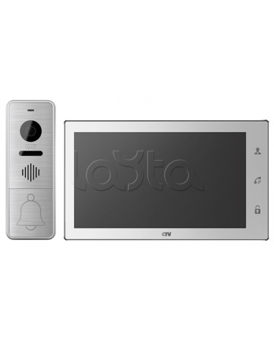 Комплектвидеодомофона CTV-DP4706AHD (белый) в Северске Комплекты домофонов Pintop.ru