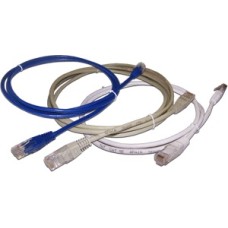 Патч-корд RJ45 TWT UTP кат.5e, с заливными колпачками, 1.0 м, белый TWT TWT-45-45-1.0-WH
