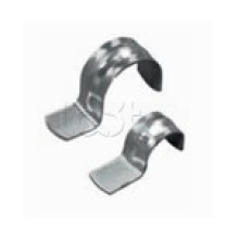 Скоба оцинкованная однолапковая без монтажного отверстия, для трубы D63мм (1уп = 50шт) Экопласт (43761)