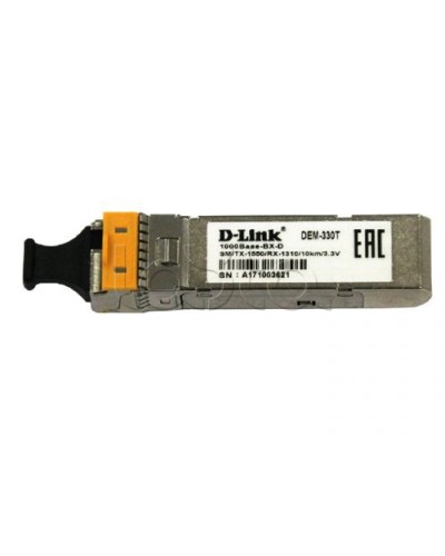 WDM SFP-трансивер D-Link 330T/3KM/A1A в Северске Модули SFP/XFP/GBIC Pintop.ru