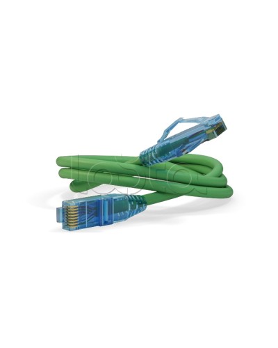 Патч-корд U/UTP Hyperline PC-LPM-UTP-RJ45-RJ45-C6-5M-LSZH-GN в Северске Патчкорды (медные) Pintop.ru