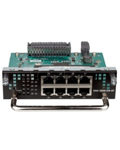 Модуль расширения с 8 портами D-Link DXS-3600-EM-8T/A1A в Северске Дополнительное оборудование для сетей Pintop.ru