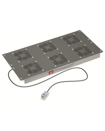 Потолочный вентиляторный модуль, с термостатом 4 вент. для крыши Ш= 600мм DKC R5VSIT6004FT в Северске Вентиляторные модули Pintop.ru