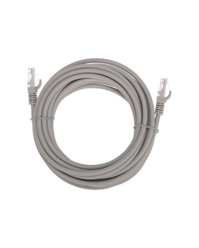 Патч-корд U/UTP, CAT 6, RJ45-RJ45, 26AWG, LSZH, серый, 5м REXANT 02-0290-5 в Северске Патчкорды (медные) Pintop.ru