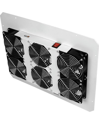 Панель вентиляционная с 6 вентиляторами TLK TLK-FAN6-GY в Северске Вентиляторные модули Pintop.ru
