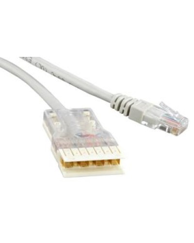 Патч-корд 110 тип-RJ45, 1 пара (1 м) Hyperline PC-110-RJ45-1P-CX-1M-LSZH-GY в Северске Патчкорды (медные) Pintop.ru