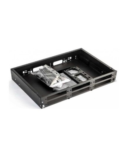 Бокс оптический универсальный 19 Hyperline FO-19V-2U-6xSLT-W130H30-48UN-BK в Северске Коммутационные изделия Pintop.ru