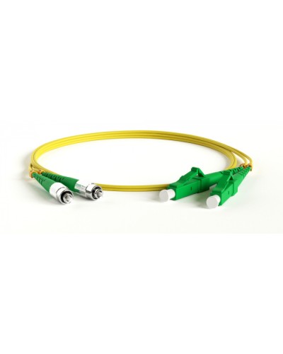Патч-корд волоконно-оптический Hyperline FC-D2-9-FC/AR-ST/AR-H-1M-LSZH-YL в Северске Патч-корды оптические Pintop.ru