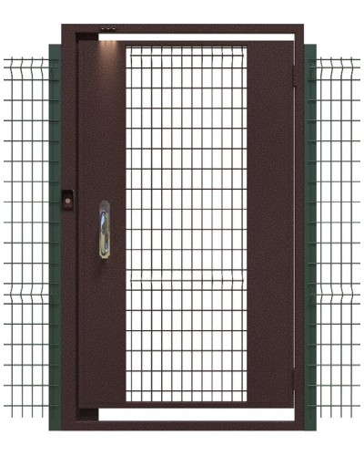 Калитка Стальная Наружная VIZIT-KСН-12-Пр в Северске Калитки Pintop.ru