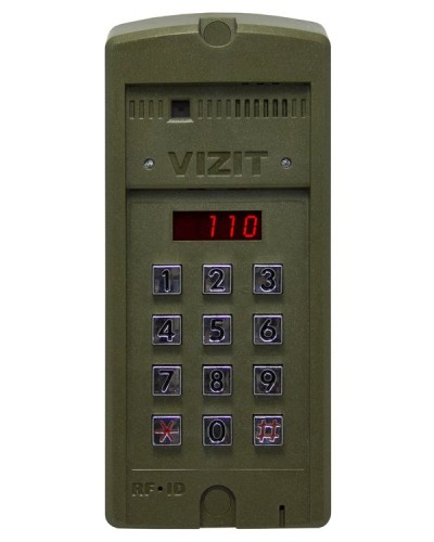 Блок вызова Vizit БВД-SM110RCP в Северске Блоки вызова многоабонентные Pintop.ru