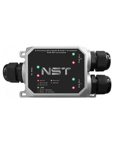 Уличный Ultra PoE удлинитель - коммутатор Gigabit Ethernet до 250м на 3 порта NST NS-EXSW-3GP/W в Северске Дополнительное оборудование для сетей Pintop.ru