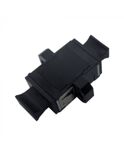 Адаптер оптический MPO тип B (Key-up/Key-up), с фланцами, черный LANMASTER (LAN-MPO-BM-MM) в Северске Проходные адаптеры и розетки оптические Pintop.ru