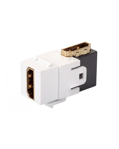 Модуль HDMI keystone 90 градусов, белый Eurolan (16B-HD-04WT) в Северске Модули Keystone Pintop.ru