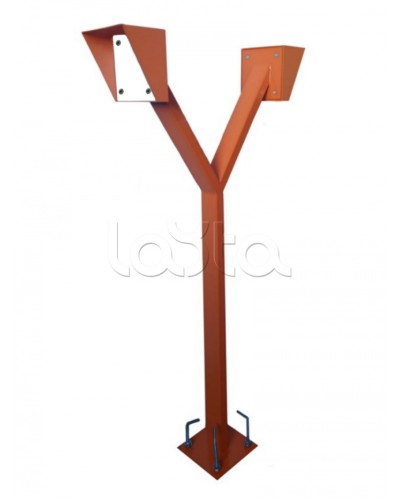 Стойка для считывателя Аякс 150х150 мм, оранжевая, Базовая, двусторонняя Магнито-контакт в Северске Дополнительное оборудование для СКУД Pintop.ru