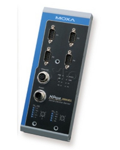 Сервер 4-портовый RS-232/422/485 в Ethernet Moxa NPort 5450AI-M12-CT-T в Северске Дополнительное оборудование для ОПС Pintop.ru