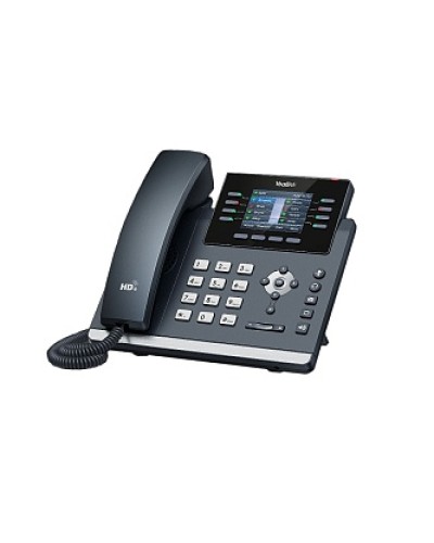 Yealink SIP-T44W - 12 аккаунтов, 2 порта USB, Wi-Fi, цветной экран, BLF, PoE, GigE, без БП, шт в Северске Дополнительное оборудование для сетей Pintop.ru