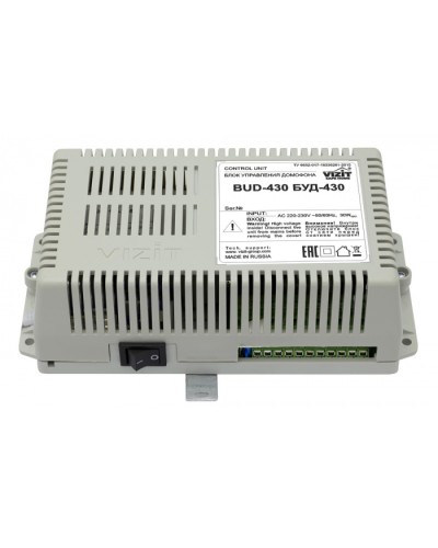 Блок управления Vizit БУД-430S в Северске Блоки управления многоабонентные Pintop.ru