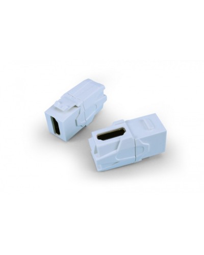 Вставка формата Keystone Jack Hyperline (KJ1-HDMI-AV18-WH) в Северске Коннекторы Pintop.ru