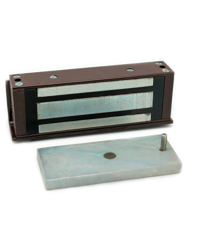 Замок электомагнитный Олевс М1-500 (коричневый) в Северске Электромагнитные замки Pintop.ru