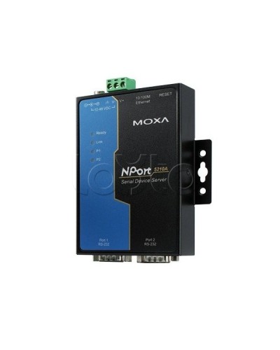 Сервер 2-портовый RS-232 в Ethernet Moxa NPort 5210A в Северске Дополнительное оборудование для ОПС Pintop.ru