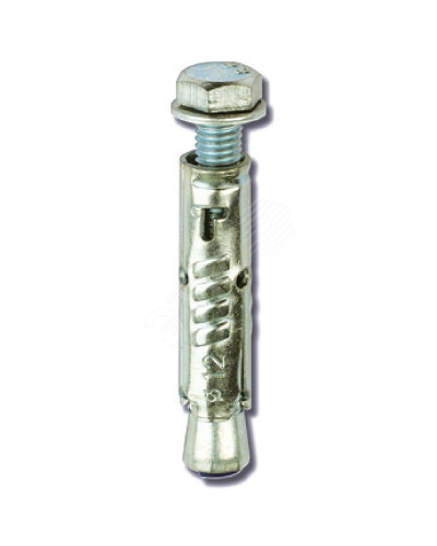 Анкер металлический с болтом М6 8x80 (60 шт/уп) ПожТехКабель (862-004) в Северске Крепеж Pintop.ru