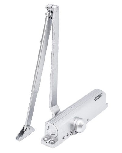 Доводчик NOTEDO DC-030-130 EN2-5, с рычажной тягой, DA+BC, (белый) в Северске Доводчики Pintop.ru