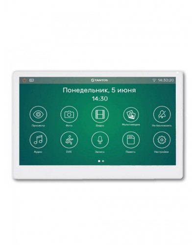 Монитор Tantos Stark HD SE Tuya (White) XL в Северске Абонентские IP устройства Pintop.ru