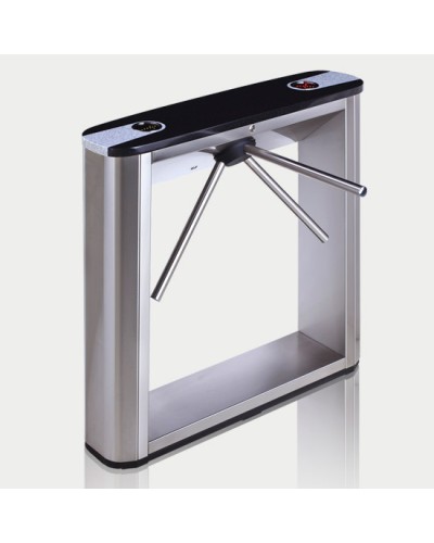 Турникет тумбовый электромеханический с планками антипаника, черной крышкой PERCo-TTD-03.1G (планки антипаника, черная крышка) в Северске Турникеты Pintop.ru