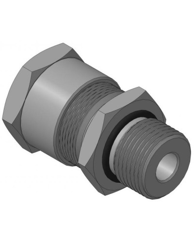 Кабельный ввод с резьбой G1/2 для открытой прокладки кабеля с проходным диаметром d=4-8 мм Спектрон КВН-ЕХЕ-8-М-G1/2 в Северске Аксессуары для кабель-канала Pintop.ru