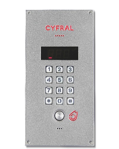 Блок вызова Цифрал CCD-20.1/TC ЦФРЛ.468369. в Северске Блоки вызова многоабонентные Pintop.ru
