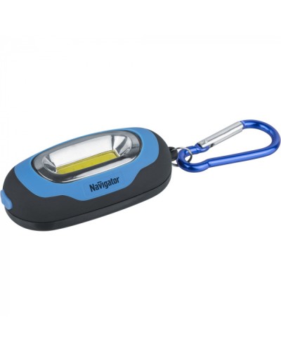 Фонарь Navigator 93 659 NPT-KC07-B-2CR2032 брелок пласт.1COB LED(1Вт) 3 реж.син в Северске Дополнительное оборудование для СКУД Pintop.ru