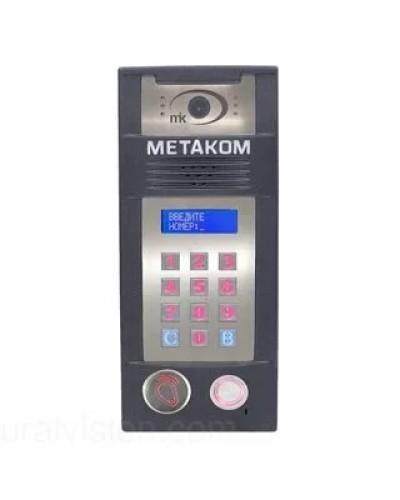 Многоабонентый антивандальный блок вызова со встроенной гибридной видеокамерой Метаком MК2018-TMRFGVH в Северске Блоки вызова многоабонентные Pintop.ru