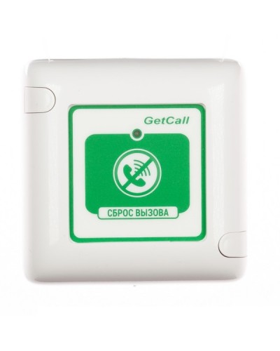 Кнопка сброса проводная Getcall GC-0421W1 в Северске Переговорные устройства Pintop.ru
