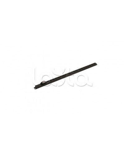 Блок розеток вертикальный черн Hyperline (SHE-20SH-B-CB) в Северске Блоки розеток Pintop.ru