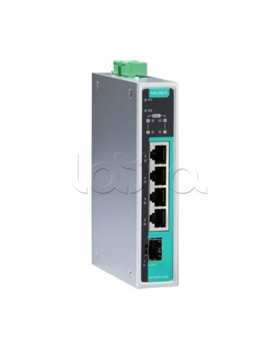 Коммутатор PoE 5-портовый Moxa EDS-G205A-4PoE-1GSFP в Северске Коммутаторы Pintop.ru