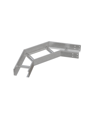 Угол лестничный горизонтальный 90 гр. 100х200х1,5 мм INOX304 N КМ-Профиль (LGL90-100-200-1.5 INOX304 N) в Северске Аксессуары для лотков Pintop.ru