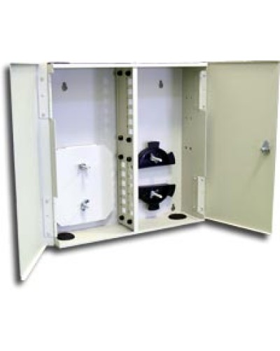 Кросс оптический, настенный, на 4 адаптерные панели LANMASTER LAN-FOB-WM-4H в Северске Кросс оптический Pintop.ru