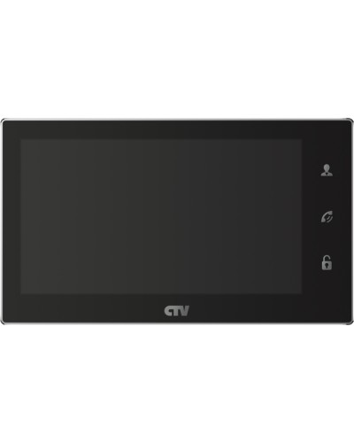 Монитор видеодомофона CTV-M4706AHD (черный) в Северске Абонентские видеоустройства Pintop.ru
