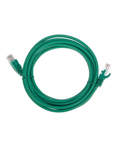 Патч-корд U/UTP, CAT 5e, RJ45-RJ45, 26AWG, LSZH, зеленый, 3м REXANT 02-0106-3 в Северске Патчкорды (медные) Pintop.ru