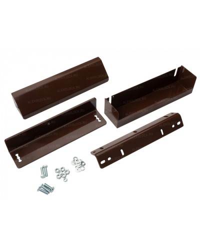 Комплект монтажный для замков ALM-300P и ALM-400P ALeko МК 300-400-IN (коричневый) в Северске Дополнительное оборудование для СКУД Pintop.ru