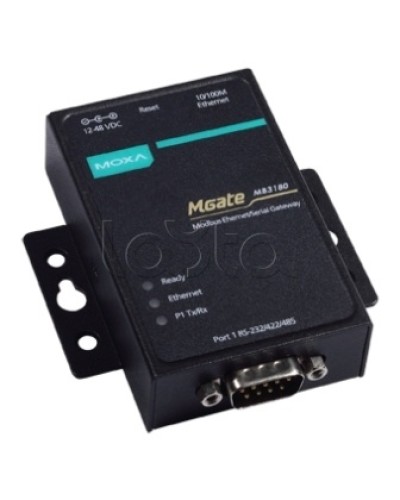 Преобразователь Modbus-RTU/ASCII в Modbus/TCP Moxa MGATE MB3180 в Северске Дополнительное оборудование для ОПС Pintop.ru